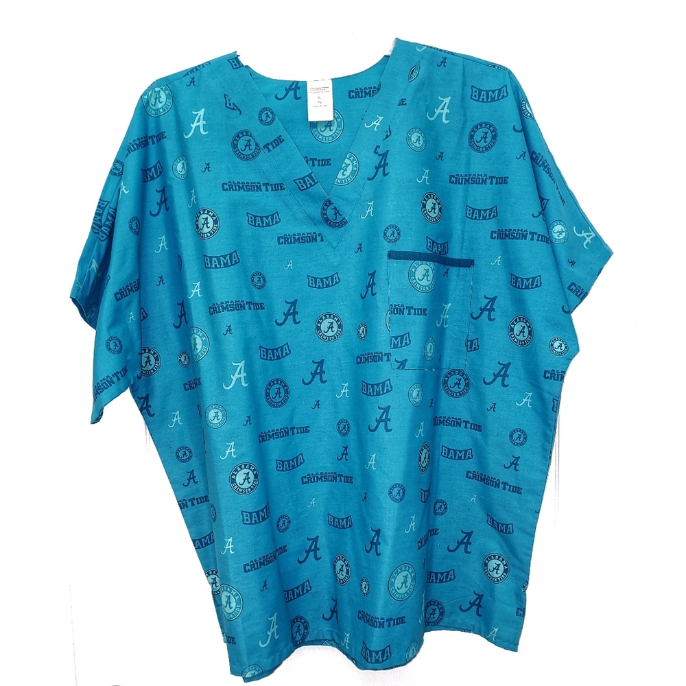 `` M25002 Crimson Tide Scrub Top